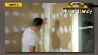 Mirka® Handy -- Ручной блок для шлифования стен.