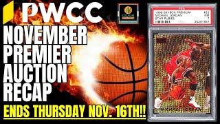 PWCC Premier Auction for November - 25 Huge Cards - Jordan, Kobe, Lebron, Curry, etc.