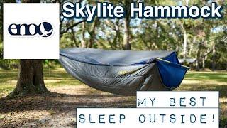 Eno Skylite Hammock Review - My bikepacking shelter