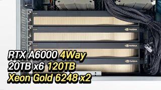 Xon Gold 6248 Dual ㅣRTX A6000 Deep Learning Server PC