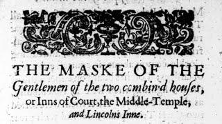 The Maske of the Gentlemen of the Two Combined Houses - George Chapman