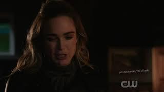 Arrow 8x10 Sara Goes to 2040 to Get Mia for Oliver's Funeral Scene