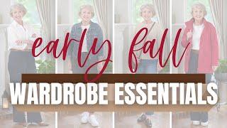 Early Fall Wardrobe Essentials for Stylish Women Over 50