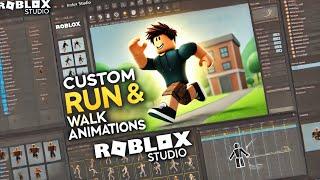 How To Make Custom Run And Walk Animations In Roblox Studio (r6) - Easy Guide