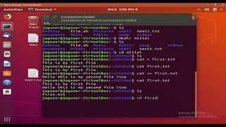 create file & folder in Linux. Ubuntu commands step by step in 2020. Advance commands in Ubuntu