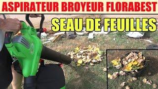 lidl aspirateur souffleur broyeur de feuilles florabest fls 3000