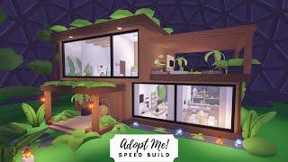 Biodome - Organic Modern Plant Home Speed Build  Roblox Adopt Me!