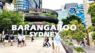 Sydney Australia Walking Tour - Evening Barangaroo Walk  | 4k #explore #walkthrough #travel