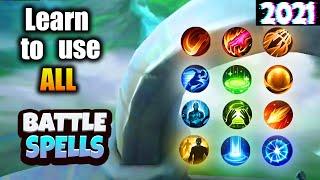 MOBILE LEGENDS SPELL GUIDE (Explanation) 2021