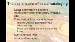 What is Social Cataloging? 5/6
