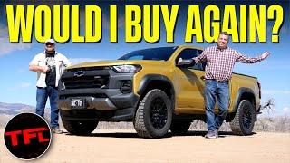 I Have Owned My 2023 Chevy Colorado For 1 Year! This Is What I LOVE & HATE!