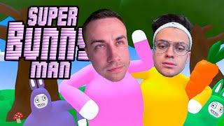 БУСТЕР И ДМИТРИЙ ЛИКС ИГРАЮТ В SUPER BUNNY MAN НА СТРИМЕ!