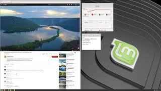 Linux Mint 4K Resolution Playing Youtube