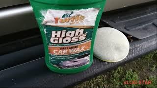 turtle wax easy shine high gloss classic wax demo review