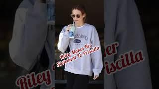 Riley Keough Makes A Statement On The #lisamarie Estate Lawsuit With Greedy Granny! #rileykeough