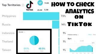 How To Check TikTok analytics on TikTok(TikTok analytics Settings)