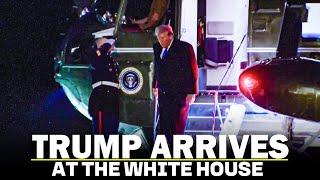 US President Trump arrives at the White House after concluding Florida visit | USA | America | MAGA