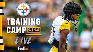 Watch Steelers practice on August 1st | Pittsburgh Steelers Training Camp Live