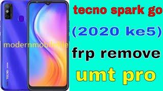 tecno spark go 2020 ke5 frp remove umt pro