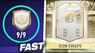 HOW TO GET (9) ICON SWAPS FAST!! ICON OBJECTIVE (FIFA 21)