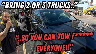 "Where are you taking my car??" | Illegal Parks & Winching