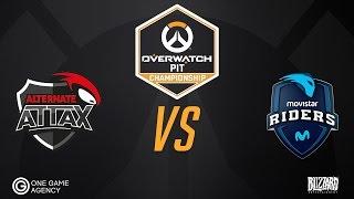 EX ALTERNATE vs Movistar Riders | Group B - PIT Championship Europe Overwatch PIT  Overwatch PIT