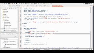 Codeigniter and HTML5 Boilerplate Tutorial 01