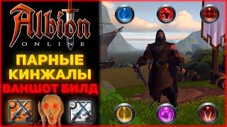 Albion Online - Ваншотный ПВП Билд на Парные Кинжалы!