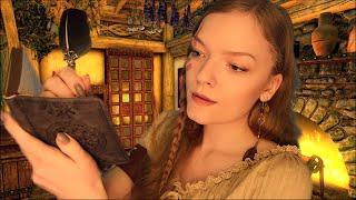 Planning our new Home  Skyrim ASMR Roleplay (writing with quill, cleaning weapons, stormy weather)