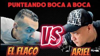 El flaco Paulino vs Ariel pikete jugada de 5,000us A 14 mesa.