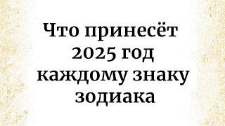 Что принесёт 2025 год - Каждому знаку зодиака?