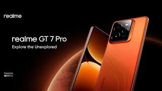 Design inspired by Mars | realme GT 7 Pro