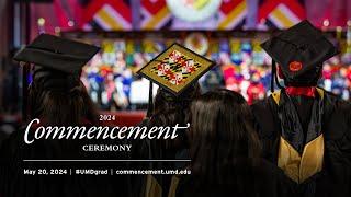 UMD 2024 Commencement Ceremony