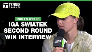 Iga Swiatek on Rebounding from AO Heartbreak & Lessons from Steph Curry | 2025 Indian Wells