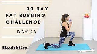 30 Day Fat Burning Home Workout challenge | Day 28