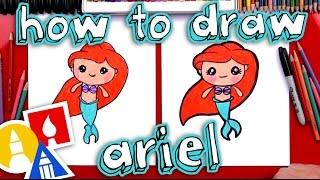 How To Draw Ariel The Little Mermaid