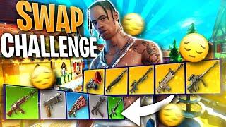 FORTNITE MI ODIA!! LA SWAP CHALLENGE PIÙ SFORTUNATA DI SEMPRE !!