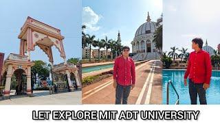 MIT ADT University Pune Vlog || I Explored My Brother's College || MIT ADT Pune Campus Tour