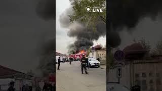 ‼️‼️‼️ Масштабный пожар в Москве