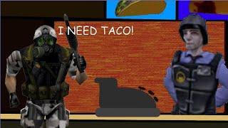 Half Life HECU Soldier goes to Taco Bell