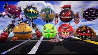 MONSTER PACMAN VS ROBOT PACMAN #robotpacman #monsterpacman #pacman