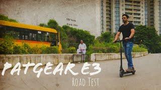 PatGear E3 Foldable Electric Scooter - Road Test