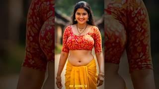 Is She Real? AI Saree Beauty Stuns by the Riverside! 