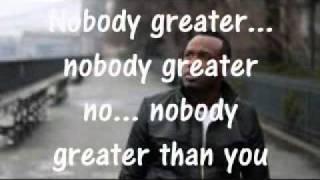 VASHAWN MITCHELL - NOBODY GREATER (lyrics)