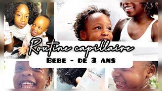 AFROLIFE KIDS  ROUTINE CAPILLAIRE DE BÉBÉ LILI ( - de 3 ans ) AFROVLOG #21