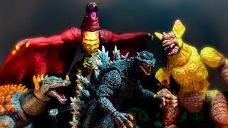 Godzilla vs anguirus vs rodan vs king ceaser [FINAL WARS PART 2 ]