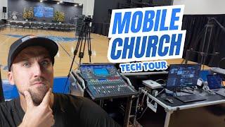 Portable Church AVL Setup