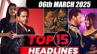 Top 15 Big News of Bollywood | 6th MARCH 2025 | Salman Khan , Ramayana, Sunny Deol