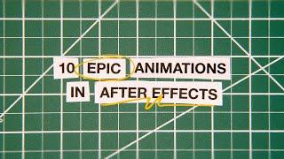 10 Best Animations in After Effects (Tutorial)