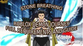 (Demon Journey)FULL STONE BREATHING REQUIREMENTS AND GUIDE ROBLOX